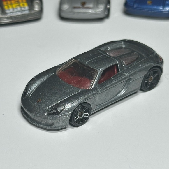 Hot wheels Porsches 5 car lot Die-Cast Toy Car Set - Silver, Blue, Black - Picture 4 of 14